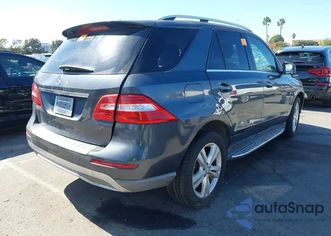2013 Mercedes-Benz Ml 350 из США, поврежденный, VIN 4JGDA5JB3DA265521